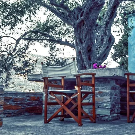 דירה The Blue Getaway - Next To Pithara Waterfalls By Explore Andros *