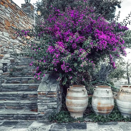 The Blue Getaway - Next To Pithara Waterfalls By Explore Andros