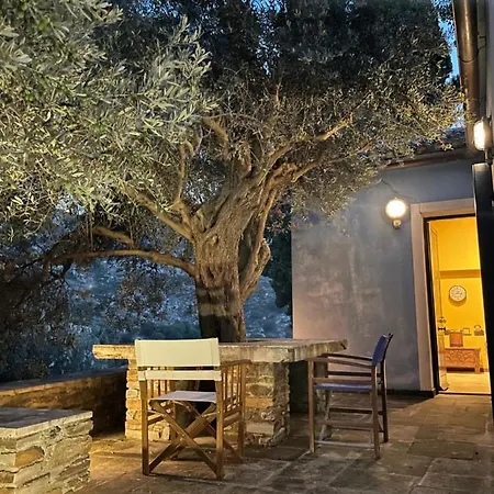 The Blue Getaway - Next To Pithara Waterfalls By Explore Andros